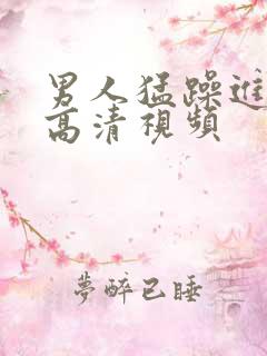 男人猛躁进女人高清视频