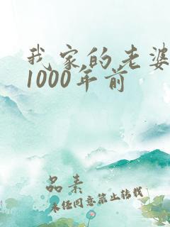 我家的老婆来自1000年前
