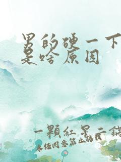 男的硬一下又软是啥原因