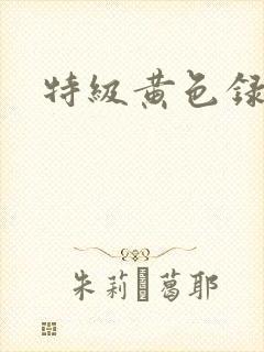 特级黄色录像片