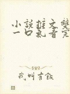 小说推文双女主一口气看完