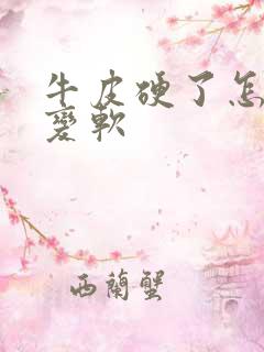 牛皮硬了怎么办变软