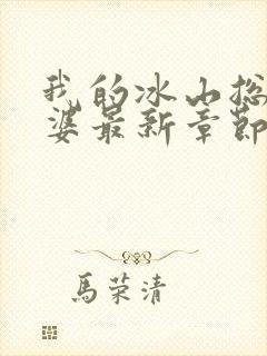 我的冰山总裁老婆最新章节阅读