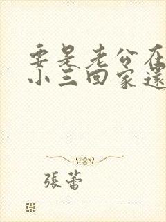 要是老公在外有小三回家还会碰老婆吗