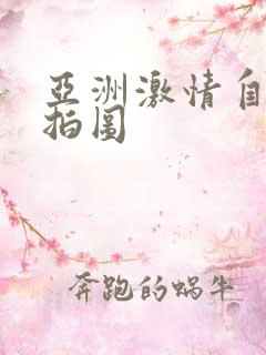 亚洲激情自拍偷拍图