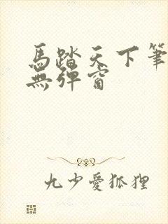 马踏天下笔趣阁无弹窗