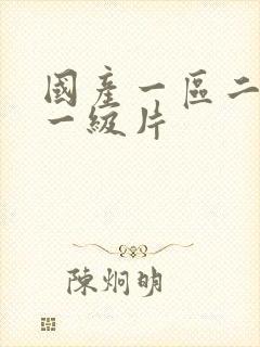 国产一区二区三一级片