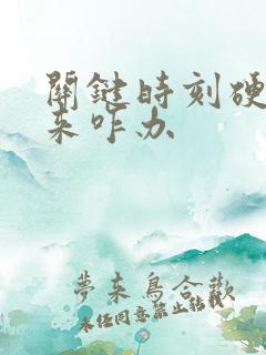 关键时刻硬不起来咋办