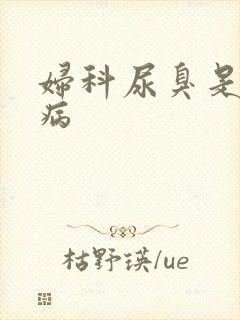 妇科尿臭是什么病