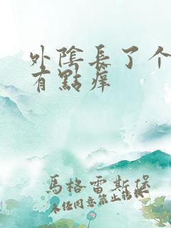 外阴长了个硬包有点痒