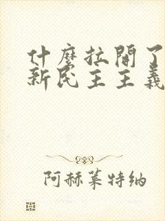 什么拉开了中国新民主主义革命的序幕