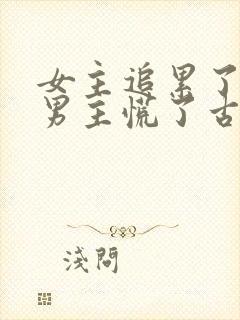 女主追累了放弃男主慌了古言