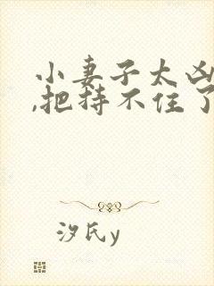 小妻子太凶陆爷,把持不住了免费阅读小说