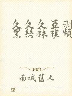 久久久亚洲国产黑丝袜视频