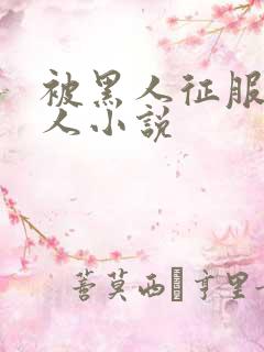 被黑人征服的女人小说