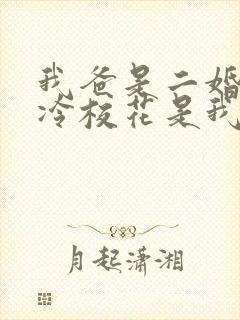 我爸是二婚,高冷校花是我妹