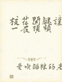 校花开腿让我爽一夜视频