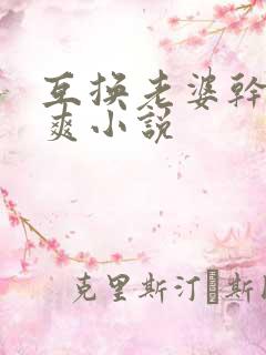 互换老婆干舒服爽小说