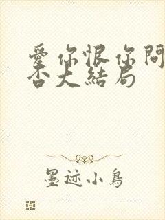 爱你恨你问君知否大结局