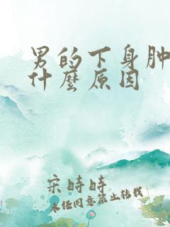 男的下身肿痛是什么原因