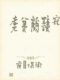 老公轻点宠小说免费阅读