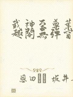 武神至尊叶风笔趣阁无弹窗