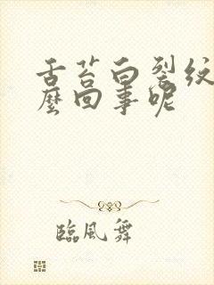 舌苔白裂纹是怎么回事呢