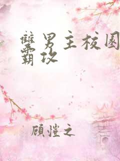 双男主校园文校霸攻