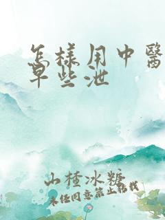 怎样用中医医治早些泄