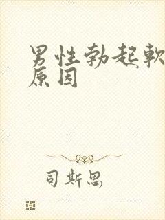 男性勃起软是啥原因