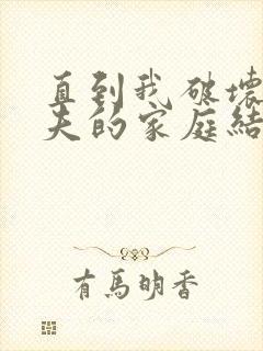 直到我破坏了丈夫的家庭结局