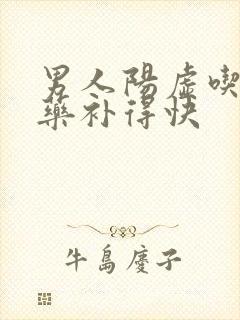 男人阳虚吃什么药补得快