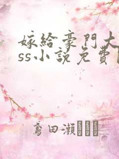 嫁给豪门大boss小说免费阅读