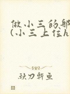 做小三的那几年(小三上位h)