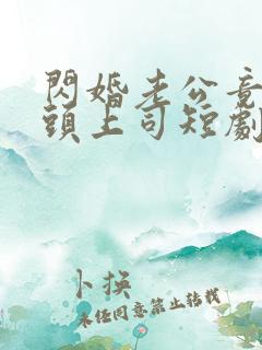 闪婚老公竟是顶头上司短剧