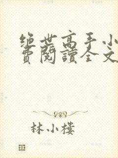 绝世高手小说免费阅读全文