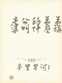 老公的弟弟的老婆叫什么称呼