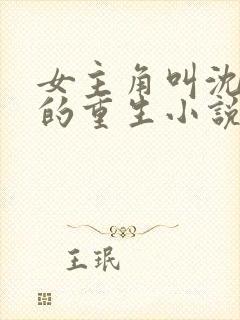 女主角叫沈知鸢的重生小说