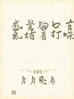 感觉胸口有一股气堵着打嗝好受些