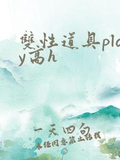 双性道具play高h