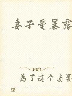 妻子爱暴露小说