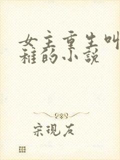 女主重生叫沈青稚的小说