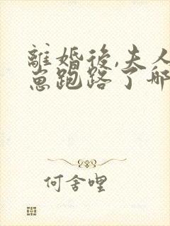 离婚后,夫人带崽跑路了哪里有完结的