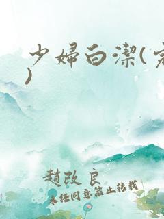 少妇白洁(完整)