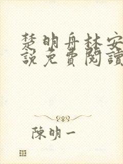 楚明舟林安安小说免费阅读无弹窗