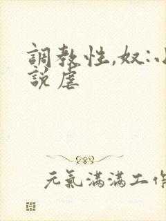 调教性,奴:小说虐