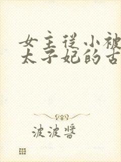 女主从小被定为太子妃的古言