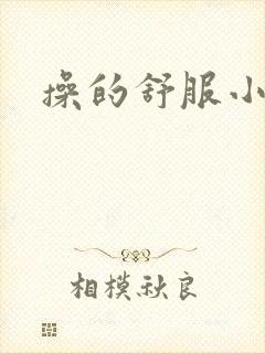 操的舒服小说