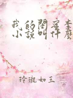 我的闺蜜李丽的小说叫什么