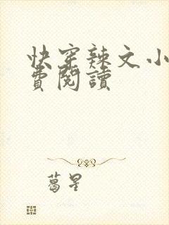 快穿辣文小说免费阅读